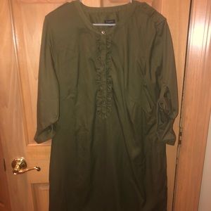 Army green dress